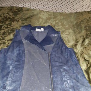 Chico Jean Vest Size 3